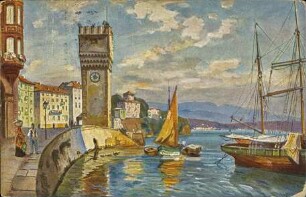 [Uferpromenade mit Turm]