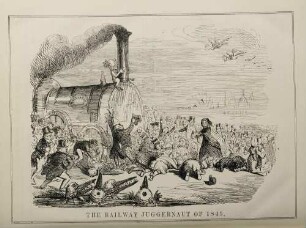 The railway juggernaut of 1845