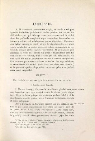 Theses theologicae, Series Quinta