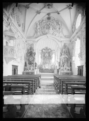 Hechingen: St. Luzen (Chorwand)