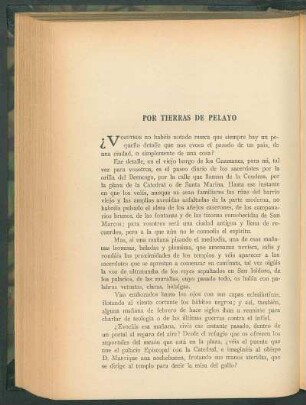 Por tierras de Pelayo