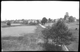Weixdorf. Blick nach Weixdorf - Lausa