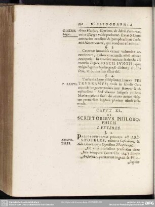 Caput XL. De Scriptoribus Philosophicis