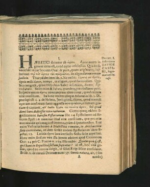 Disput. I. Respondente Davide Caspari, Regiomontano Borusso