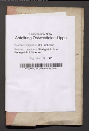 Erblasser: Heidsiek später Hanspach, Sophie Henriette Amalie: