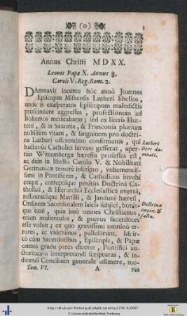 Saeculum Decimum sextum.