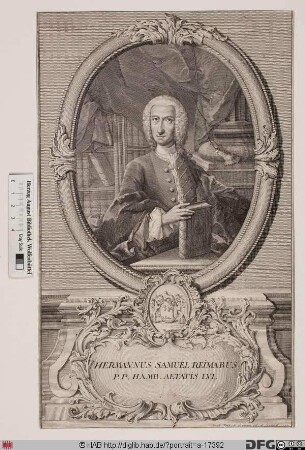 Bildnis Hermann Samuel Reimarus