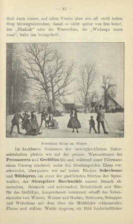 Forsthaus Eiche im Winter