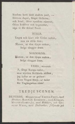 Tredje Scenen.