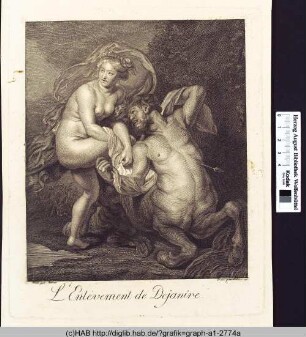 L`Enlévement de Dejanire.