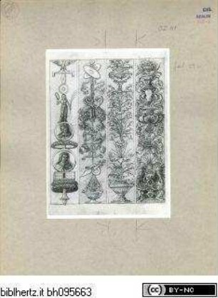 Mantegna SkizzenbuchFiguren- und Pflanzenornamente - (So-Called) Mantegna Sketchbook; Mantegna Codex