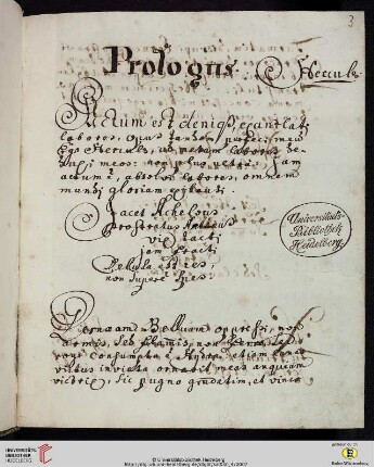 Herkules, lat. Schauspiel mit Musik