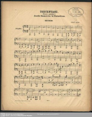 Todtentanz... J.Raff, op.181