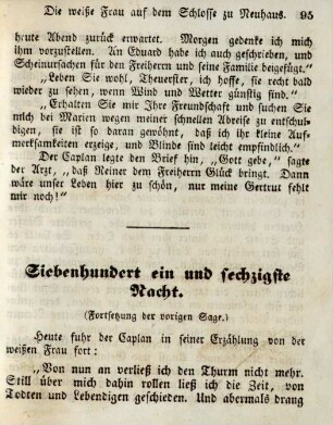 Siebenhundert ein und sechzigste Nacht
