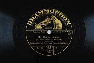 Die Himmel rühmen : (Die Ehre Gottes aus der Natur) / (Beethoven)