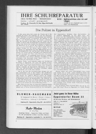 Die Polizei in Eppendorf