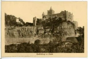 Saaleck. Rudelsburg