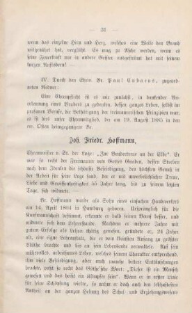 Joh. Friedr. Hoffmann