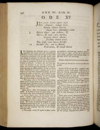 Ode XV. / Ode XV. - Ad Mæcentatem. Ode XX. / A Mecenas. Ode XXV.