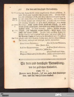 Die drey und dreyßigste Betrachtung [...]