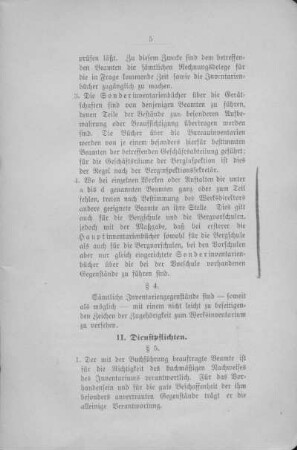 II. Dienstpflichten.