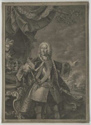 Bildnis des Georg II., König von England