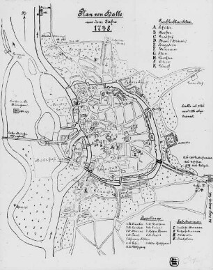 Halle (Saale), Stadtplan