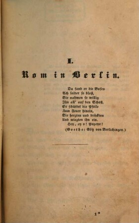 Berlin und Rom oder Frömmler und Pfaffen : aus d. Gegenwart, 1