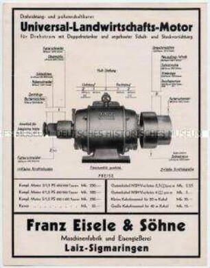 Universal-Landwirtschafts-Motor