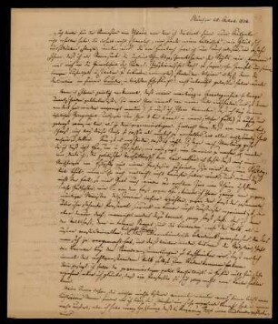 42: Brief von Georg Friedrich Puchta an Gustav Hugo, München, 28.10.1834