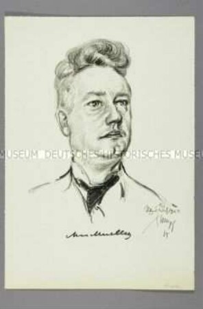 Bildnis des Max Müller