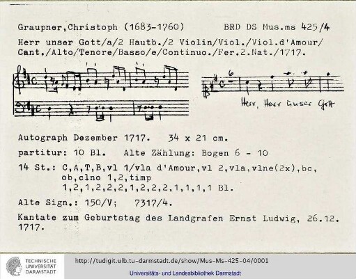 Herr unser Gott