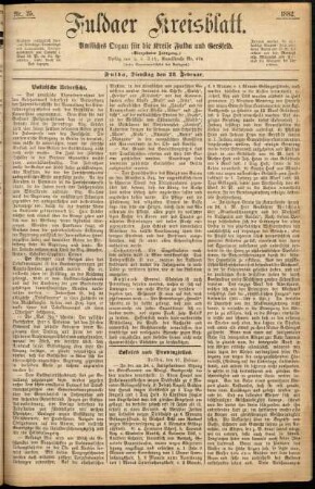 Ausgabe vom Dienstag, den 28. Februar 1882.