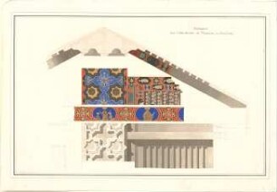 Zocher, Ernst; Messina (Sizilien); Kathedrale - Dachwerk (Detail)