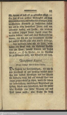 Vierzehntes Kapitel