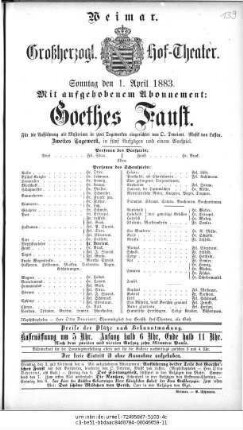 Faust. Zweites Tagewerk