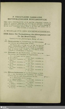 Treutleins Sammlung