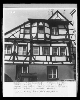 ehemaliges altes Amtshaus der Dompropstei Konstanz