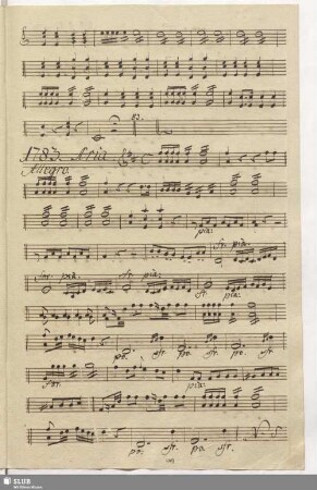 1783. Aria: Son le donne mio padrone / Fabrizi, V.