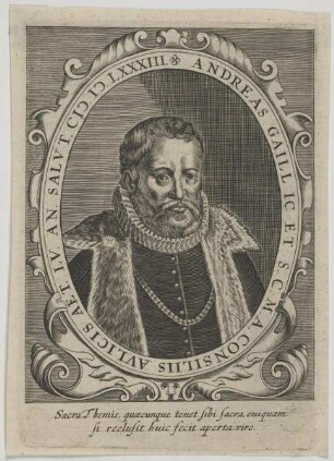 Bildnis des Andreas Gaill