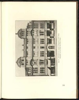 Abb. 245. Geschäftshaus der Leipziger Buchdruckerei, A.-G., Leipzig. Ausgeführt von der Firma Rud. Wolle, Leipzig.
