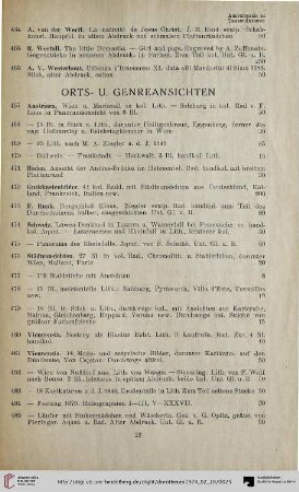 Orts- u. Genreansichten (Nr. 467-490)