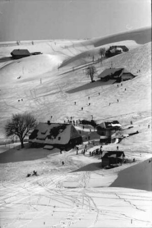 Hofsgrund: Wintersportplatz Hofsgrund; vom Schauinslandhang
