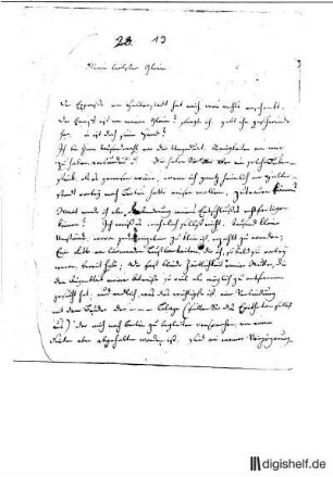19: Brief von Johann Christoph Schmidt an Johann Wilhelm Ludwig Gleim
