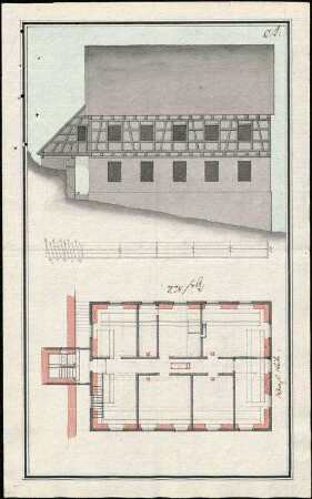 Schulhausbau im unteren Dorf
