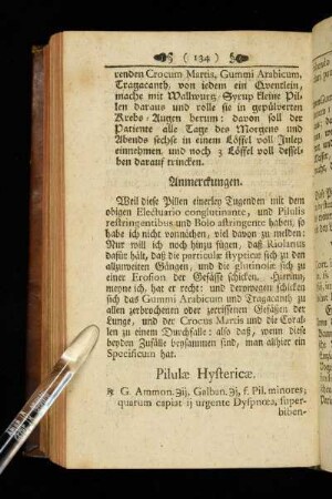 Pilulæ Hystericæ.