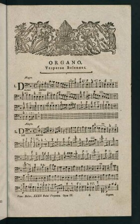 1-32, Organo. Vesperae