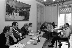 Freiburg im Breisgau: Vorstellung von Harry Burkhardt als Jugendoffizier der VbK 53 bei einer Pressekonferenz