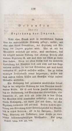 129-138 Gedanken über die Erziehung der Jugend