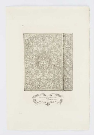 Les ordonnances de la ville de Paris en 1582, Reliure faite pour Estienne de Nully, Blatt 9 der Folge "Geschichte der Bibliophilie"